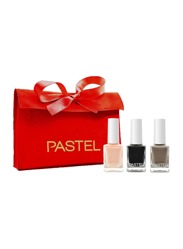 

Pastel Nail Polish City Series Set, 3 Pieces, Los Angeles, Multicolour