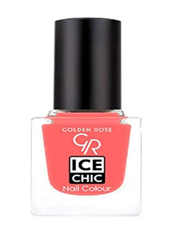 

Golden Rose Ice Chic Nail Polish, No. 136, Orange