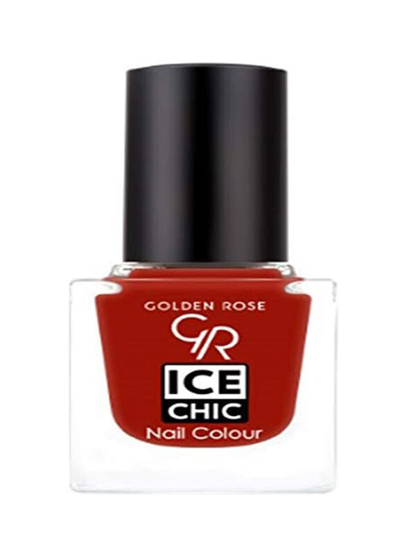

Golden Rose Ice Chic Nail Polish, No. 133, Orange