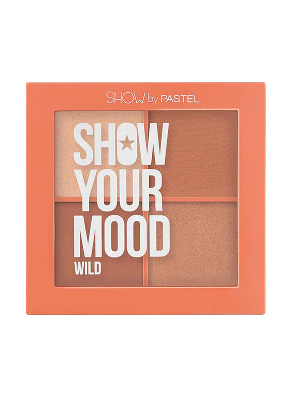 

Pastel Makeup Show Your Mood Blush Set, Wild, Multicolour