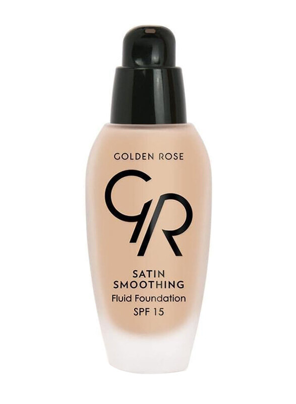 

Golden Rose Satin Smoothing SPF 15 Fluid Foundation, 34, Beige
