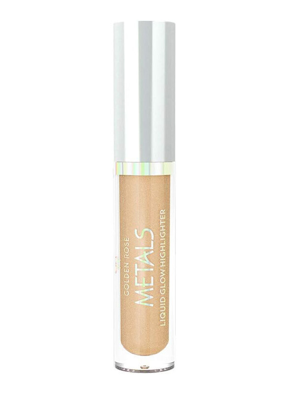 

Golden Rose Metals Liquid Glow Highlighter, No. 04, Beige