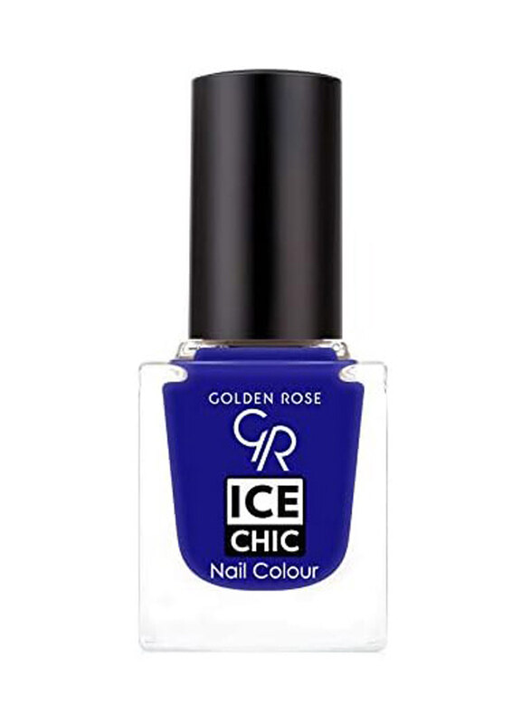 

Golden Rose Ice Chic Nail Polish, No. 126, Blue