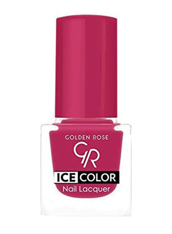 

Golden Rose Ice Color Nail Polish, No. 140, Red