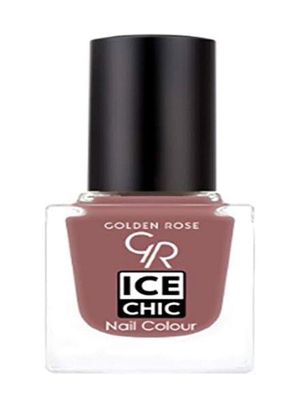 

Golden Rose Ice Chic Nail Polish, No. 129, Brown