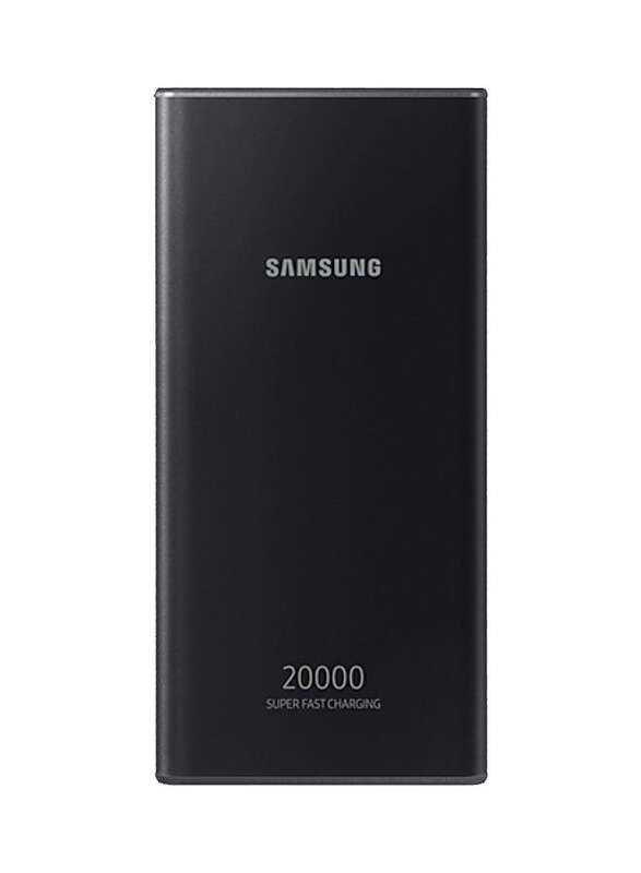 Samsung 20000mAh Super Fast Charge Power Bank with Micro USB Input, Dark Grey