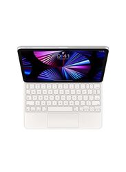 Apple Magic US English Wireless Keyboard for Apple iPad Pro 11-inch (4th gen) & Apple iPad Air (5th gen), White