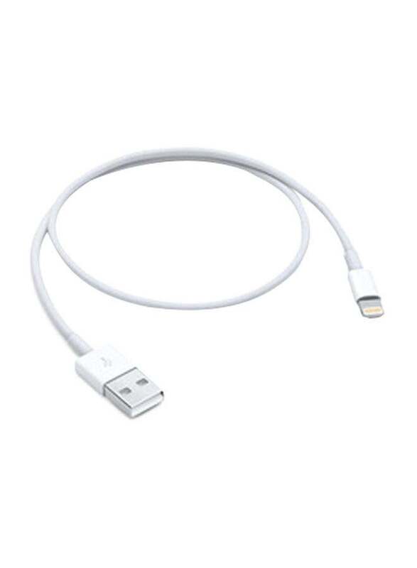 Apple 0.5-Meter Data Cable, Lightning to USB for Apple Devices, White