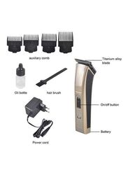 Kemei Dry Clipper and Trimmer for Men, KM5017, Gold/Black