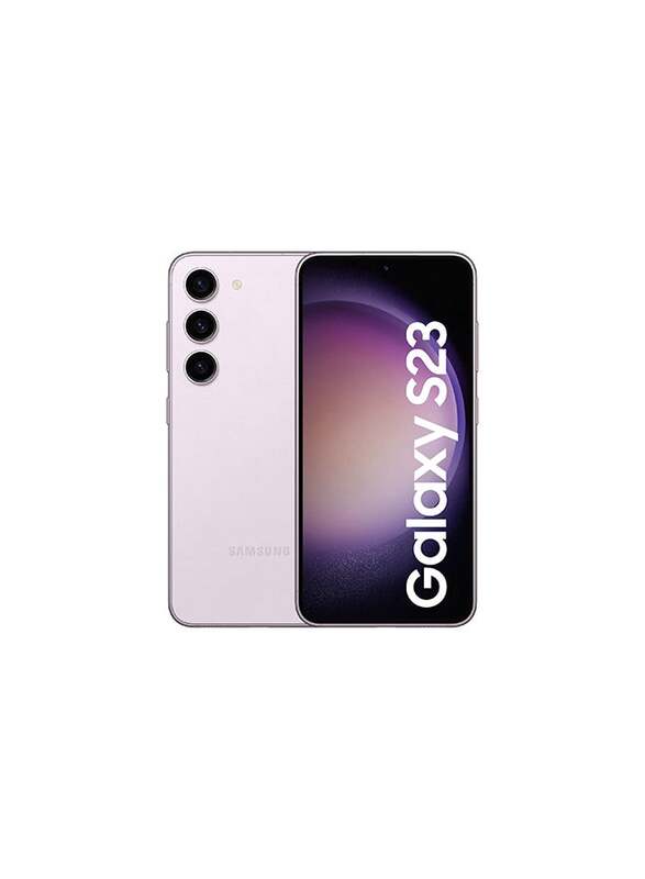 Samsung Galaxy S23 128GB Lavender, 8GB, 5G, Dual SIM Smartphones, Middle East Version