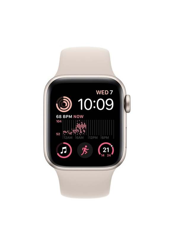 Apple Watch SE 44mm Smartwatch, GPS, Starlight