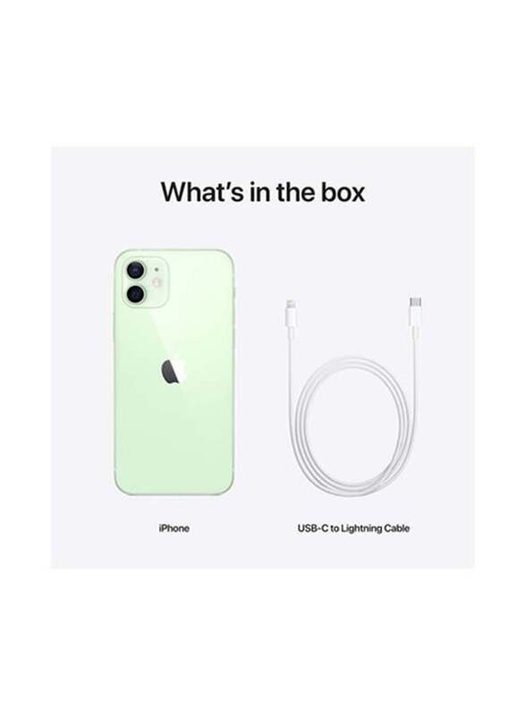 Apple iPhone 12 64GB Green, With FaceTime, 4GB RAM, 5G, Dual Sim Smartphone, International Version