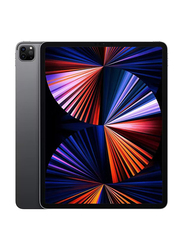 Apple iPad Pro 2021 M1 Chip 5th Gen 128GB Space Gray 12.9-inch Tablet, With FaceTime, 8GB RAM, 5G + WiFi, International Version