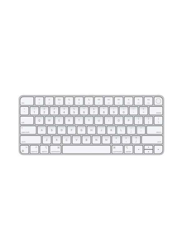 Apple Magic Wireless US English Keyboard with Touch ID, Silver
