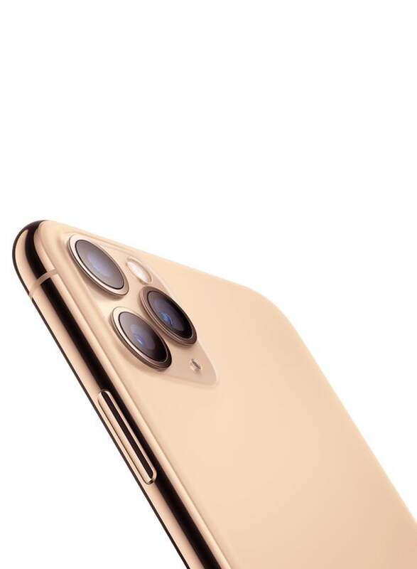 Apple iPhone 11 Pro Max 256GB Gold, With FaceTime, 4GB RAM, 4G LTE, Single Sim Smartphone, International Version