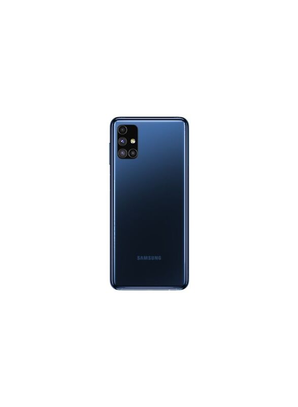 Samsung Galaxy M51 128GB Electric Blue, 6GB RAM, 4G LTE, Dual Sim Smartphone, International Version