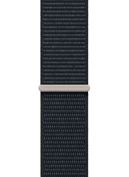 Apple Watch Series 9 45mm Smart Watch, GPS, Midnight Aluminium Case With Midnight Sport Loop Band