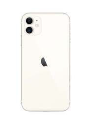Apple iPhone 11 128GB White, 4GB RAM, 4G LTE, Dual Sim Smartphone, Middle East Version