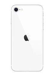 Apple iPhone SE 2020 128GB White, 2nd Generation, 3GB RAM, 4G LTE, Dual Sim Smartphone