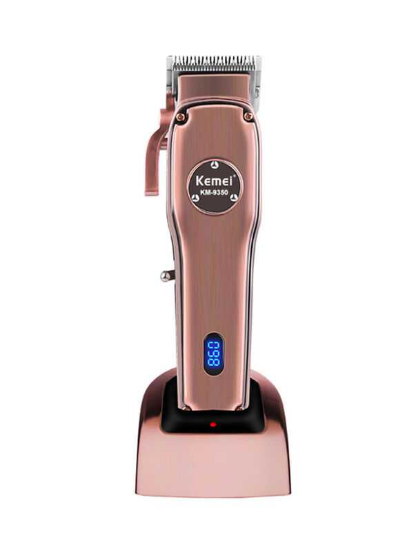 Kemei Electric Cordless Hair Trimmer, Rose Gold