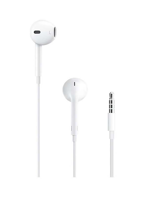 Apple Wired In-Ear EarPods With Microphone, White