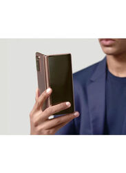 Samsung Galaxy Z Fold2 5G 256GB Mystic Bronze, 12GB RAM, Single Sim Smartphone, UAE Version