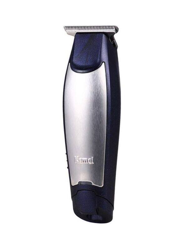 

Kemei 3-in-1 Professional Rechargeable Electric Hair Clipper, Blue/Silver