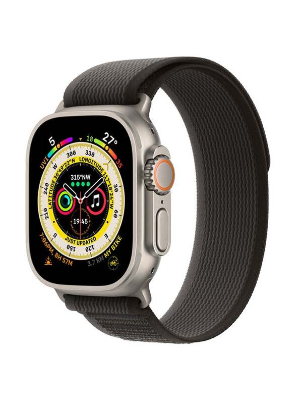 Apple Watch Ultra 49mm Smartwatch, GPS + Cellular, Black/Grey