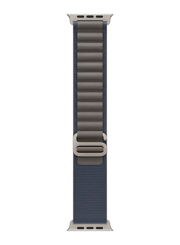 Apple Watch Ultra 2 49mm Smartwatch, GPS + Cellular, Titanium Case with Small Blue Alpine Loop