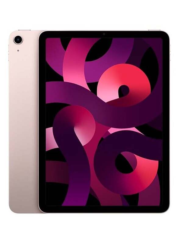 Apple iPad Air 2022 5th Gen 256GB Pink 10.9-inch Tablet, With FaceTime, 8GB RAM, WiFi Only, International Version