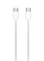 Apple 2-Meter Charging Data Cable, USB Type-C to USB Type-C for Apple Devices, White