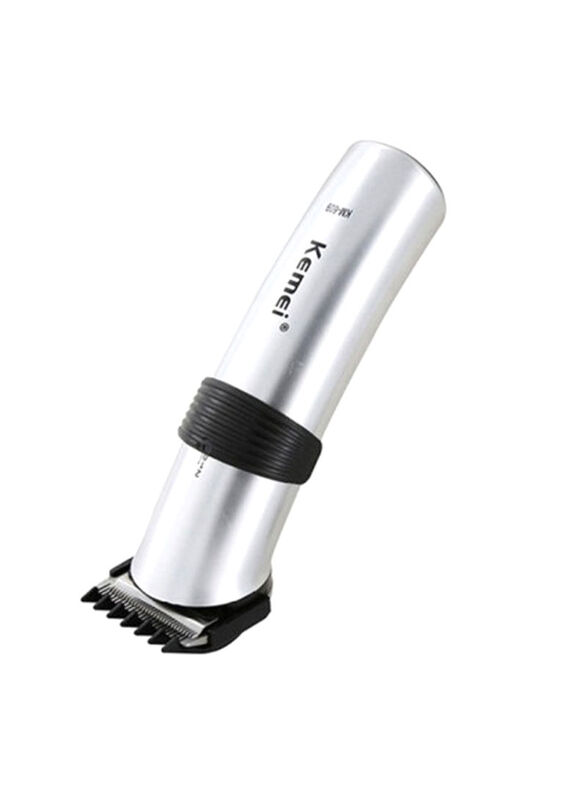 Kemei Electric Hair Trimmer, Silver/Black