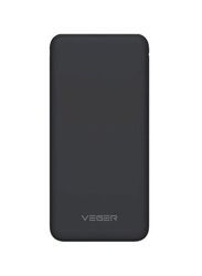 Veger 25000mAh 10W Power Bank with Dual Port USB, White
