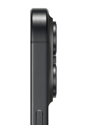Apple iPhone 15 Pro Max 256GB Black Titanium, With FaceTime, 8GB RAM, 5G, Single SIM Smartphone, Middle East Version