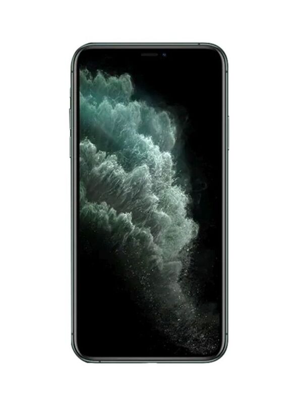 Apple iPhone 11 Pro Max 512GB Midnight Green, With FaceTime, 4GB RAM, 4G LTE, Single Sim Smartphone, International Version