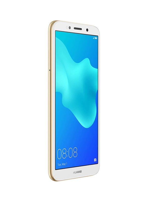 Huawei Y5 Prime (2018) 16GB Gold, 2GB RAM, 4G LTE, Dual Sim Smartphone