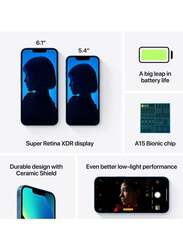 Apple iPhone 13 256GB Blue, With FaceTime, 4GB, 5G, Dual SIM Smartphones