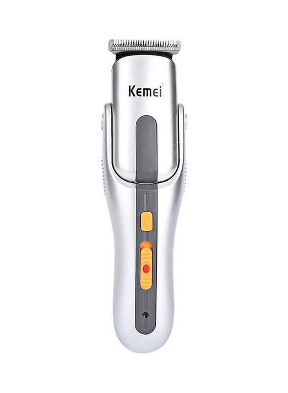 Kemei 8-in-1 Cordless Body Shaver Grooming Kit, Silver