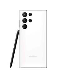 Samsung Galaxy S22 Ultra 5G 512GB Phantom White, 12GB, 5G, Dual SIM Smartphones, Middle East Version
