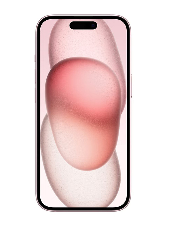 Apple iPhone 15 Plus 256GB Pink, With FaceTime, 6GB RAM, 5G, Single SIM Smartphone, Middle East Version