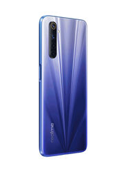 Realme 6 64GB Comet Blue, 4GB RAM, 4G LTE, Dual Sim Smartphone
