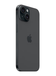 Apple iPhone 15 Plus 128GB Black, With FaceTime, 6GB RAM, 5G, Single SIM Smartphone, Middle East Version