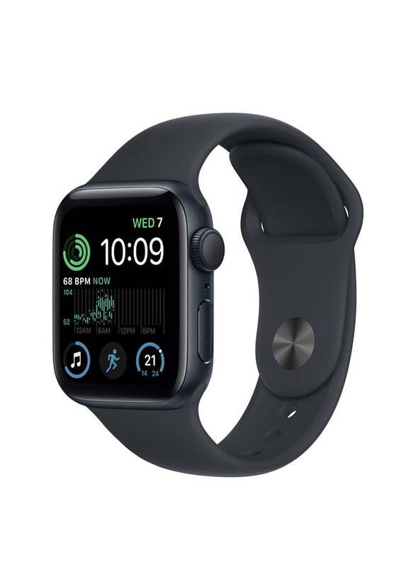 Apple Watch SE 44mm Smartwatch, GPS, Midnight