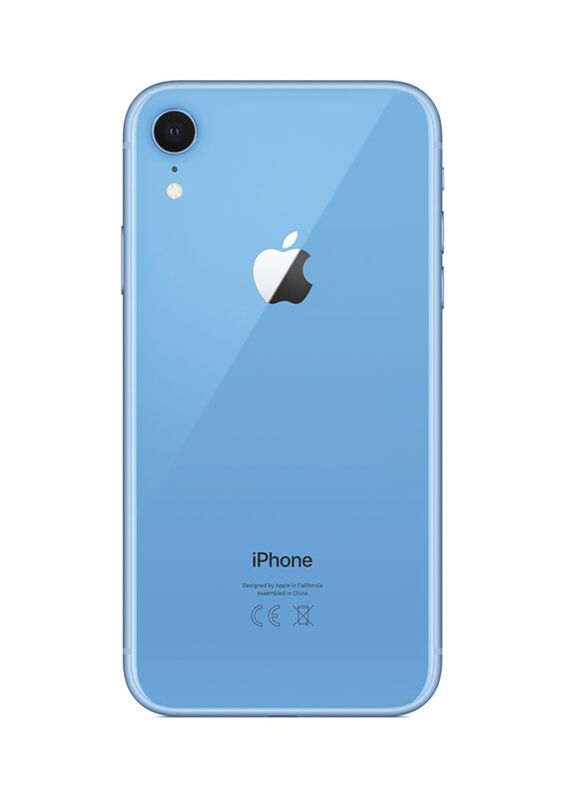 Apple iPhone XR 128GB Blue, With Facetime, 3GB RAM, 4G LTE, Single Sim Smartphone, International Version