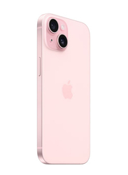 Apple iPhone 15 512GB Pink, With FaceTime, 6GB RAM, 5G, Single SIM Smartphone, Middle East Version