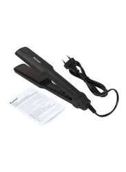 Kemei Professional Electric Hair Straightener, Black