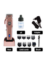 Kemei Electric Cordless Hair Trimmer, Rose Gold