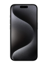 Apple iPhone 15 Pro 512GB Black Titanium, With FaceTime, 8GB RAM, 5G, Single SIM Smartphone, Middle East Version
