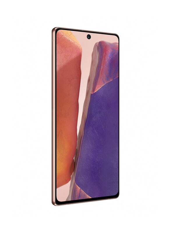 Samsung Galaxy Note20 5G 256GB Mystic Bronze, 8GB, 5G, Dual SIM Smartphones, UAE Version