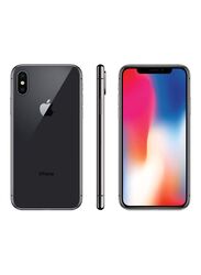 Apple iPhone X 64GB Space Gray, With FaceTime, 3GB RAM, 4G LTE, Single Sim Smartphone